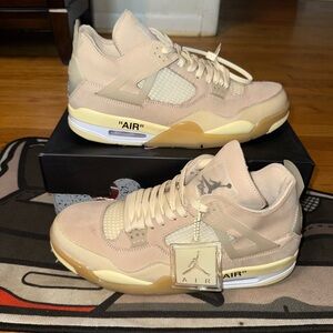 Off-White x Air Jordan 4 “Sail” – Size 12 (Men’s)